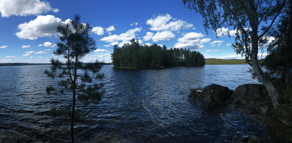 Glaskogen utsikt Sundsudden